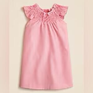 Crewcuts Girls' Candy Apple stripe smocked nightgown